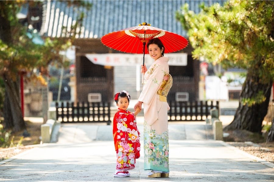 吉備津彦神社　七五三　岡山